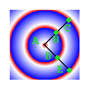 image showing the
 * distance of AB, BC, AD, and DE are all equal